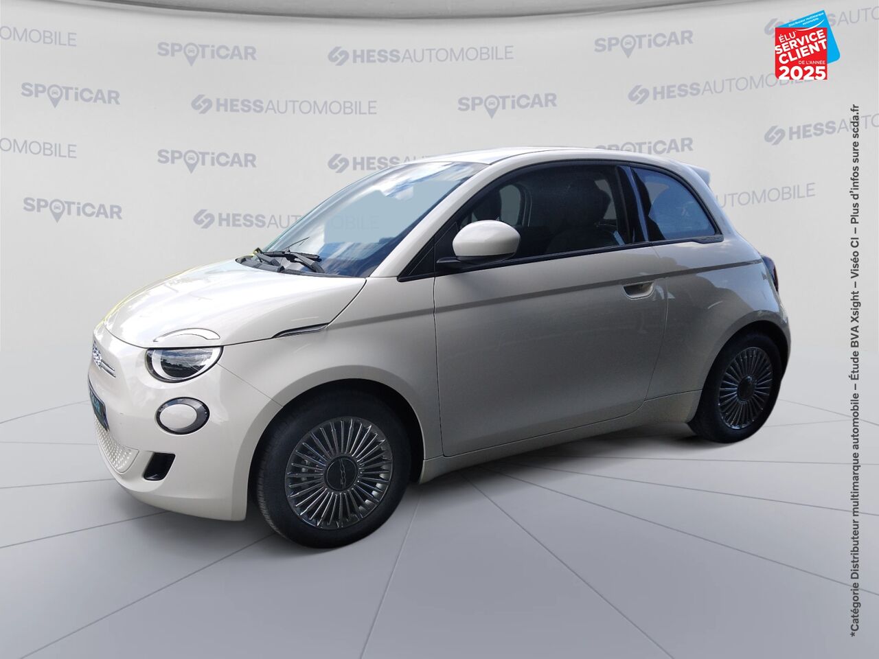 Véhicule d'occasion FIAT 500 3+1 E 95CH ICONE GPS CAMERA chez Renault Sélestat
