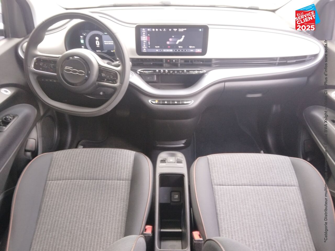 Véhicule d'occasion FIAT 500 3+1 E 95CH ICONE GPS CAMERA chez Renault Sélestat