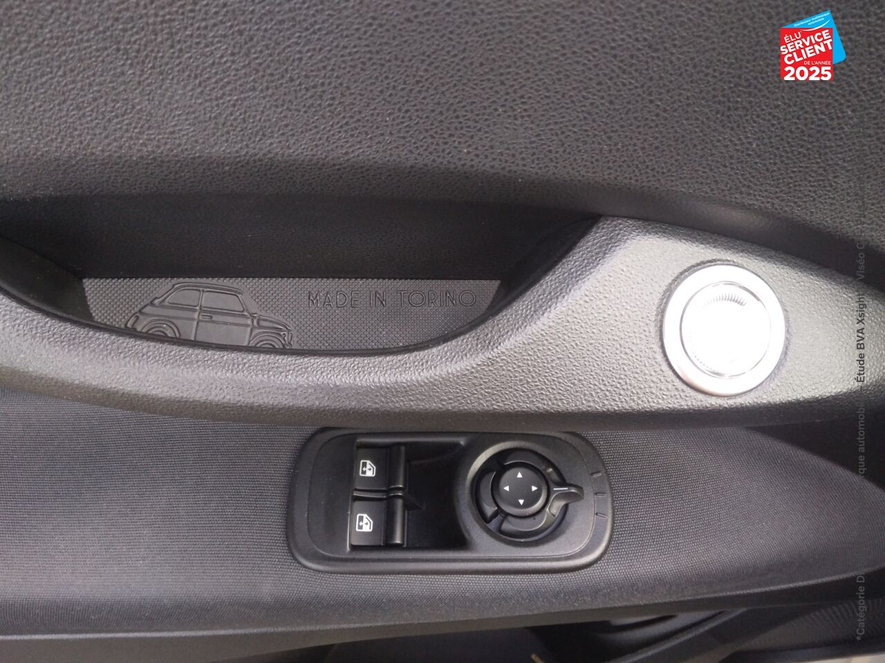Véhicule d'occasion FIAT 500 3+1 E 95CH ICONE GPS CAMERA chez Renault Sélestat