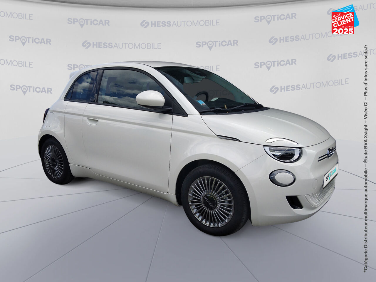 Véhicule d'occasion FIAT 500 3+1 E 95CH ICONE GPS CAMERA chez Renault Sélestat