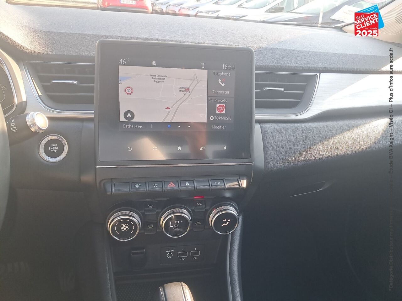 Véhicule d'occasion RENAULT CAPTUR 1.3 TCE 140CH FAP INTENS EDC -21 chez Opel Bar le Duc