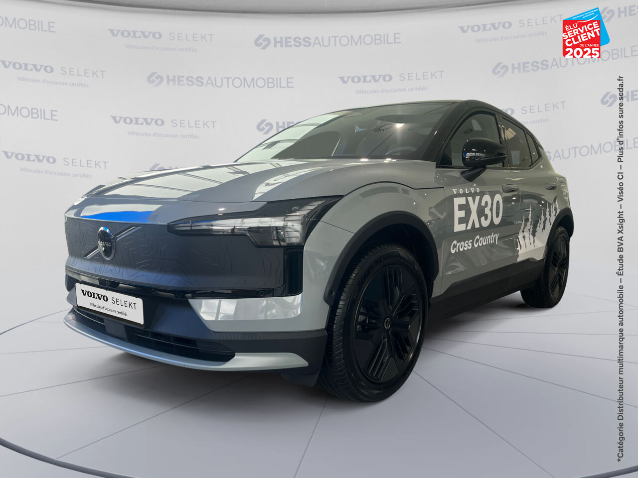 Véhicule d'occasion VOLVO EX30 CROSS COUNTRY TWIN PERFORMANCE 428CH ULTRA chez BMW Belfort