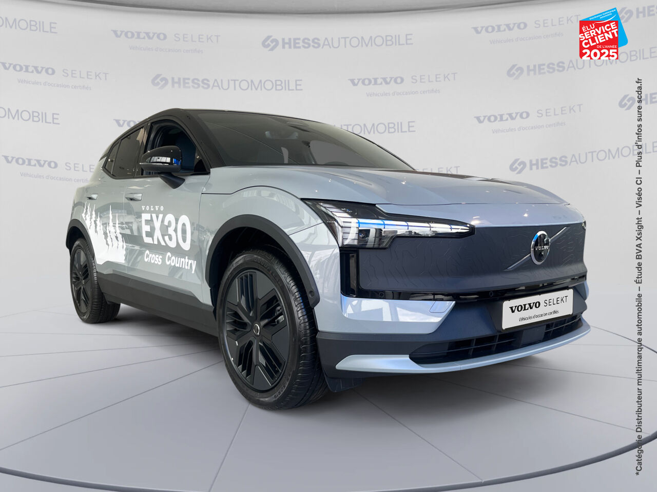 Véhicule d'occasion VOLVO EX30 CROSS COUNTRY TWIN PERFORMANCE 428CH ULTRA chez BMW Belfort