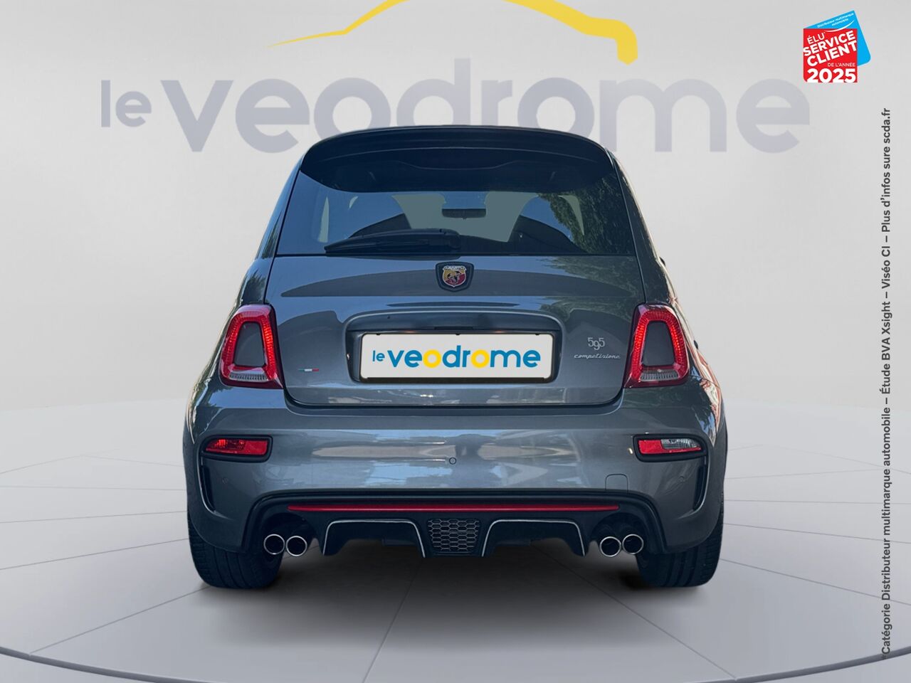 Véhicule d'occasion ABARTH 500 1.4 TURBO T-JET 180CH 595 COMPETIZIONE MY21 chez Le Veodrome