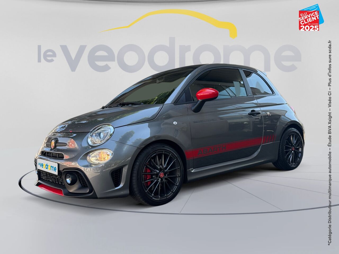 Véhicule d'occasion ABARTH 500 1.4 TURBO T-JET 180CH 595 COMPETIZIONE MY21 chez Le Veodrome