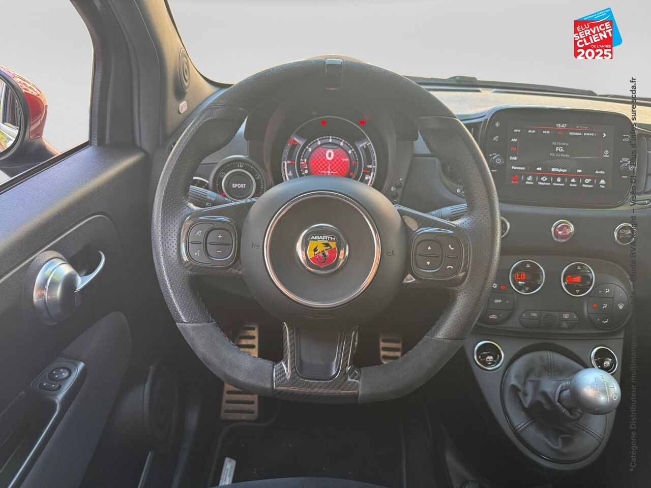 Véhicule d'occasion ABARTH 500 1.4 TURBO T-JET 180CH 595 COMPETIZIONE MY21 chez Le Veodrome