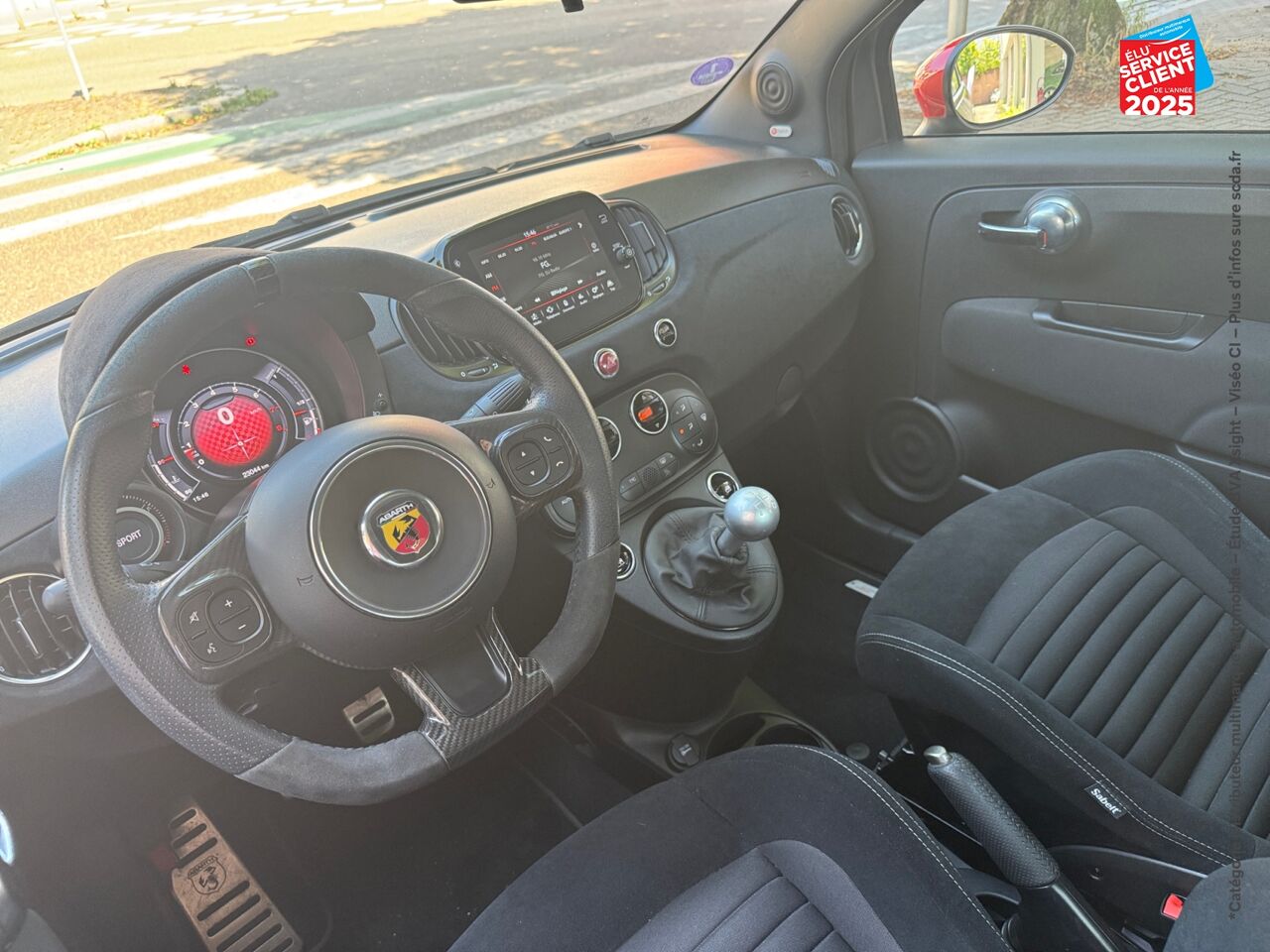 Véhicule d'occasion ABARTH 500 1.4 TURBO T-JET 180CH 595 COMPETIZIONE MY21 chez Le Veodrome