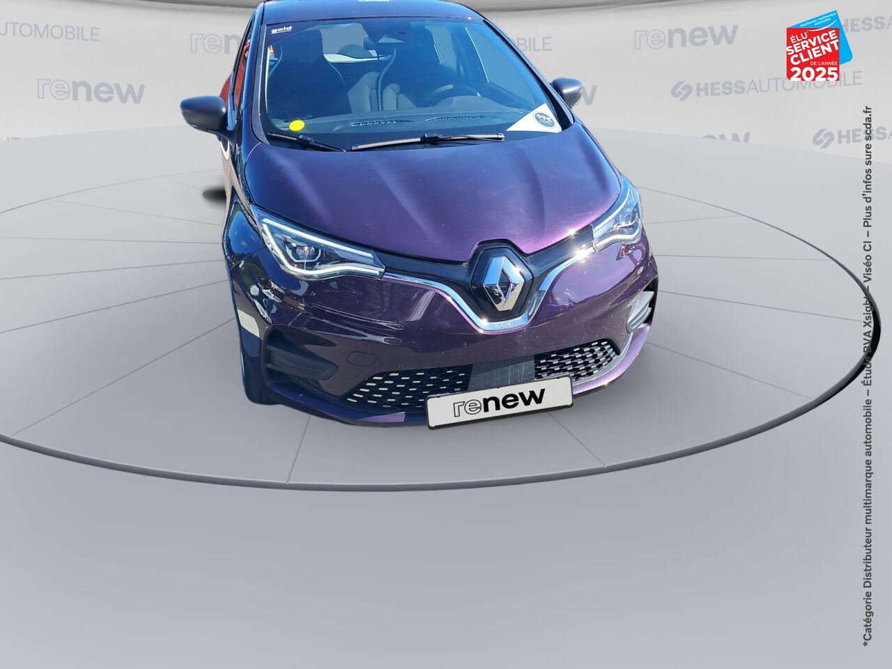 Véhicule d'occasion RENAULT ZOE E-TECH EQUILIBRE CHARGE NORMALE R110 - 22B chez Renault Colmar