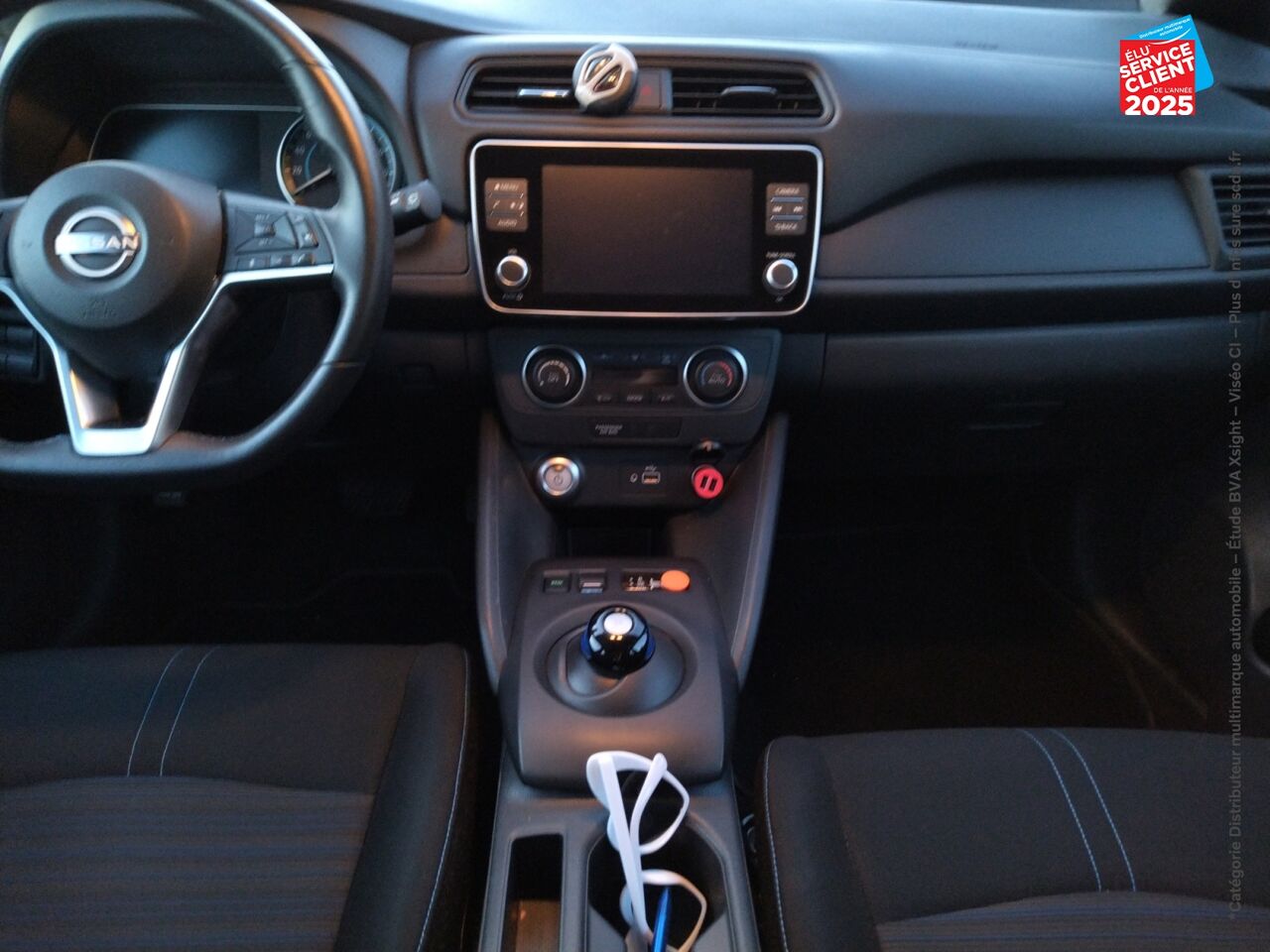 Véhicule d'occasion NISSAN LEAF 150CH 40KWH ACENTA 21.5 chez Nissan Besançon