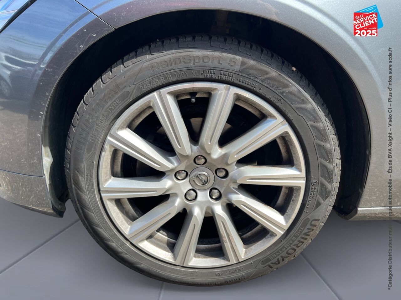 Véhicule d'occasion VOLVO S90 D4 ADBLUE 190CH INSCRIPTION LUXE GEARTRONIC TPANO SIEGE CHAUF VENTIL CAMERA chez Volvo Strasbourg