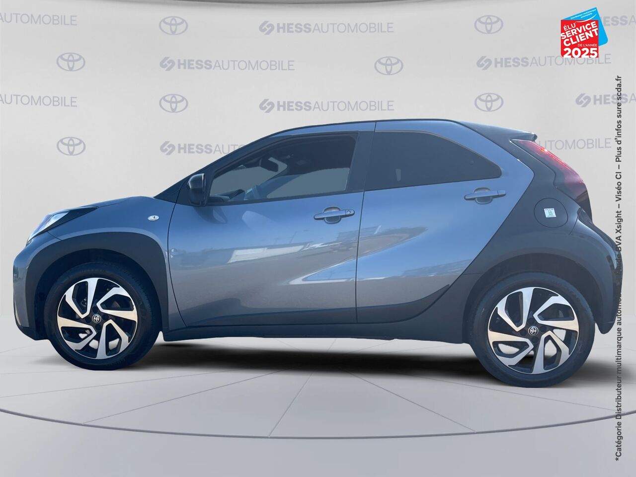 Véhicule d'occasion TOYOTA AYGO X 1.0 VVT-I 72CH DESIGN MY23 chez Toyota Saint Dizier