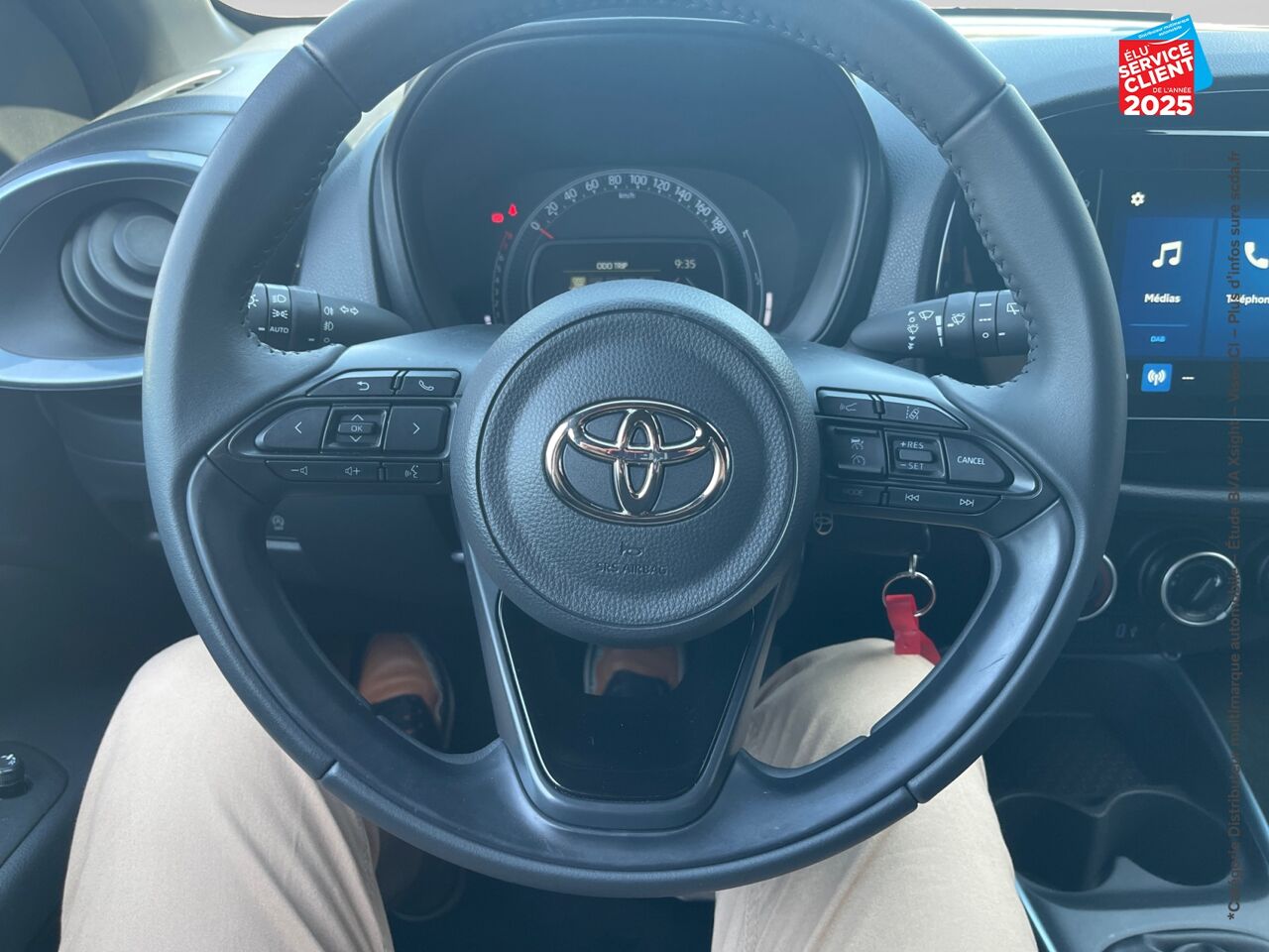 Véhicule d'occasion TOYOTA AYGO X 1.0 VVT-I 72CH DESIGN MY23 chez Toyota Saint Dizier