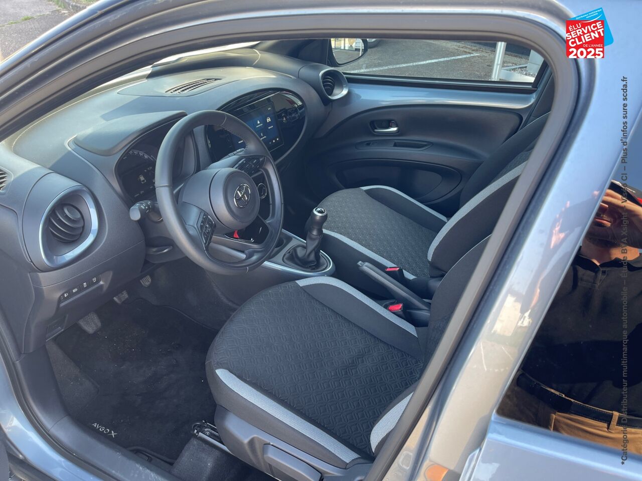 Véhicule d'occasion TOYOTA AYGO X 1.0 VVT-I 72CH DESIGN MY23 chez Toyota Saint Dizier