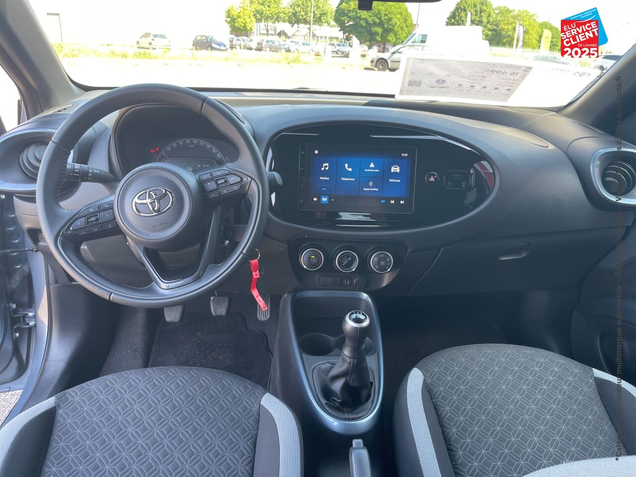 Véhicule d'occasion TOYOTA AYGO X 1.0 VVT-I 72CH DESIGN MY23 chez Toyota Saint Dizier