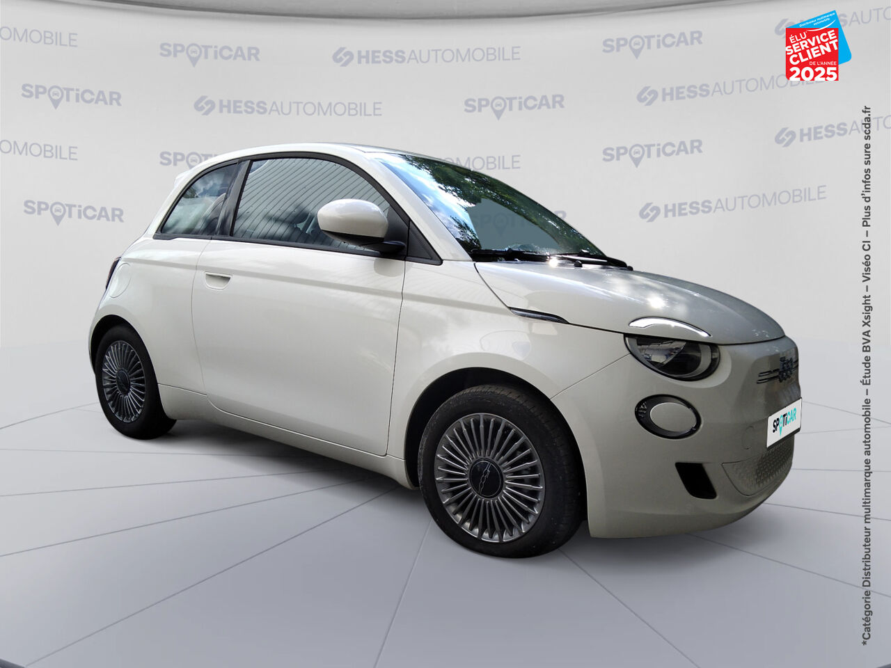 Véhicule d'occasion FIAT 500 E 95CH ICONE chez Peugeot Reims