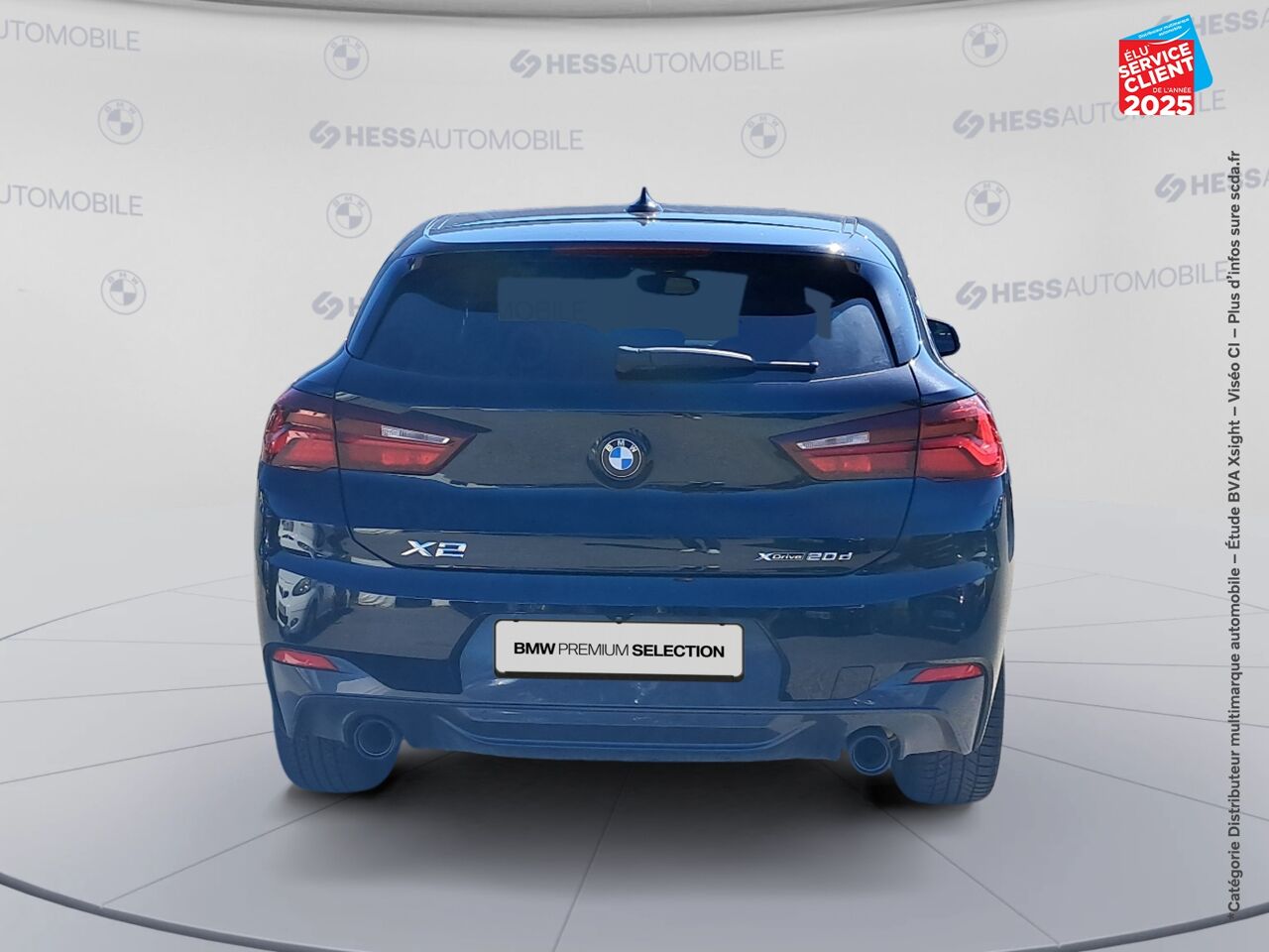 Véhicule d'occasion BMW X2 XDRIVE20DA 190CH M SPORT EURO6D-T chez BMW Belfort