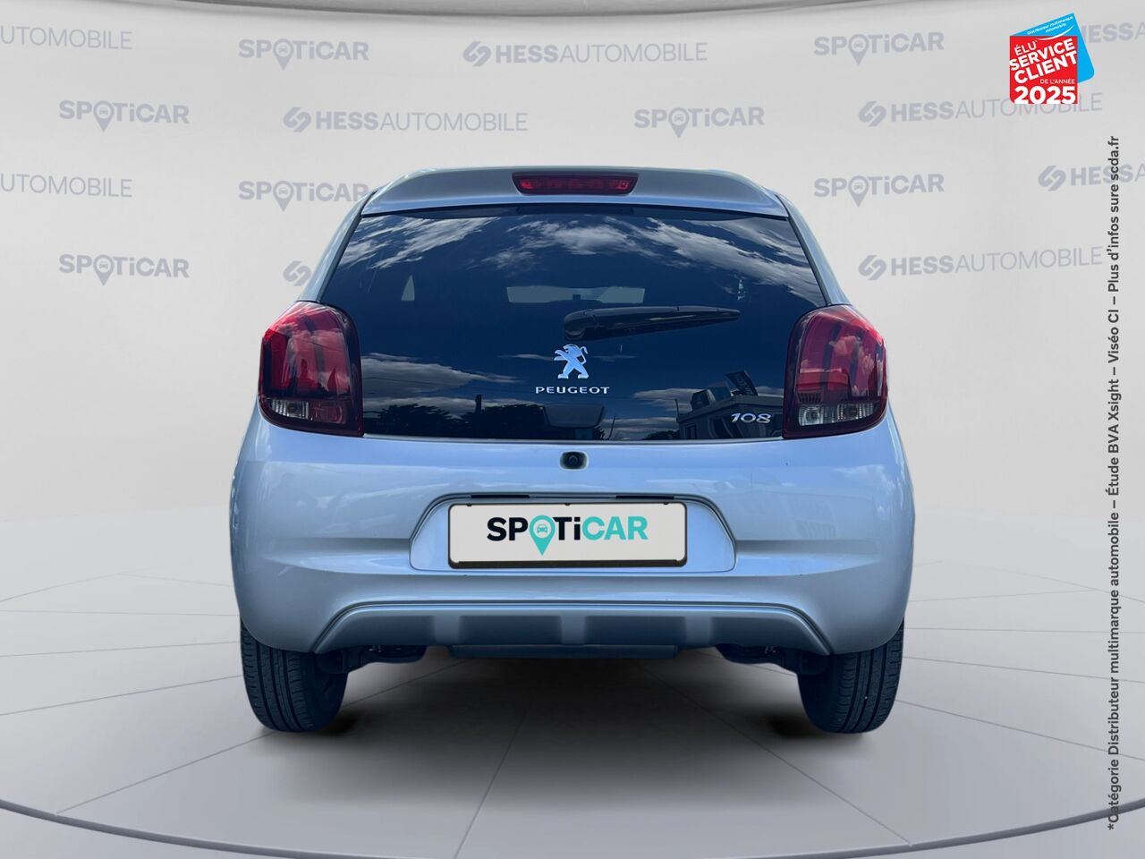 Véhicule d'occasion PEUGEOT 108 VTI 72 STYLE 5P chez Renault Colmar