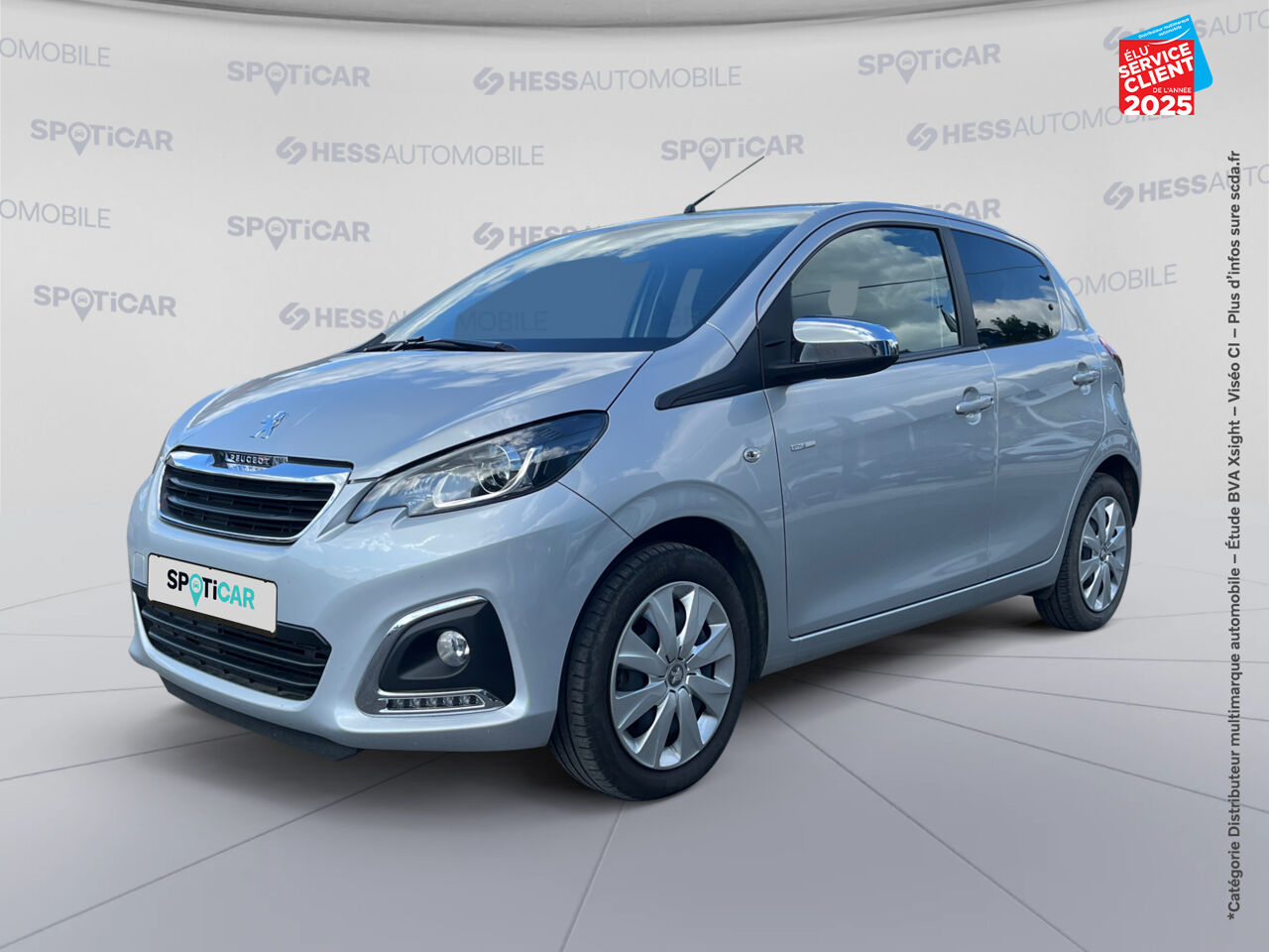 Véhicule d'occasion PEUGEOT 108 VTI 72 STYLE 5P chez Renault Colmar