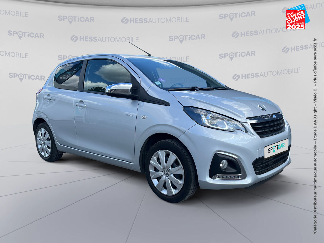 Véhicule d'occasion PEUGEOT 108 VTI 72 STYLE 5P chez Renault Colmar