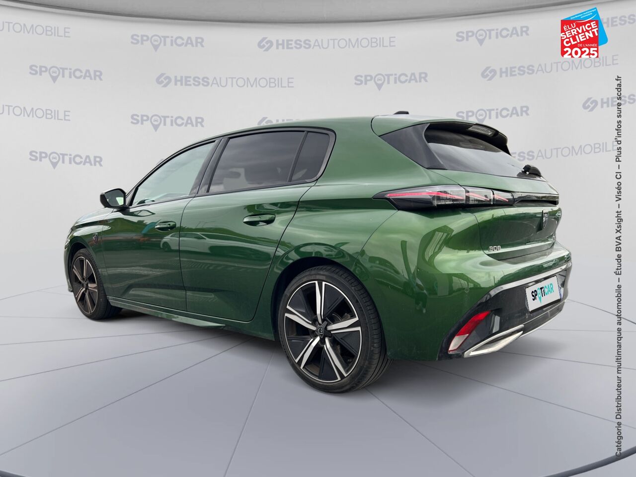Véhicule d'occasion PEUGEOT 308 1.2 PURETECH 130CH SS GT EAT8 chez Toyota Sarreguemines