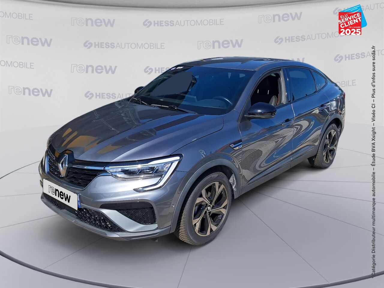 Véhicule d'occasion RENAULT ARKANA 1.3 TCE MILD HYBRID 140CH RS LINE EDC -22 SIEGES CHAUF GPS CAMERA chez Toyota Forbach