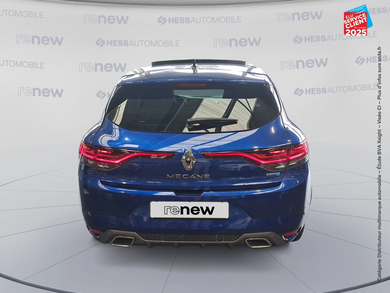 Véhicule d'occasion RENAULT MEGANE 1.6 E-TECH PLUG-IN 160CH RS LINE -21N TOUVRANT SIEGES CHAUF GPS BOSE chez Renault Montbéliard