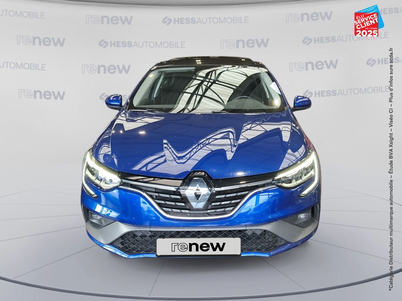 Véhicule d'occasion RENAULT MEGANE 1.6 E-TECH PLUG-IN 160CH RS LINE -21N TOUVRANT SIEGES CHAUF GPS BOSE chez Renault Montbéliard