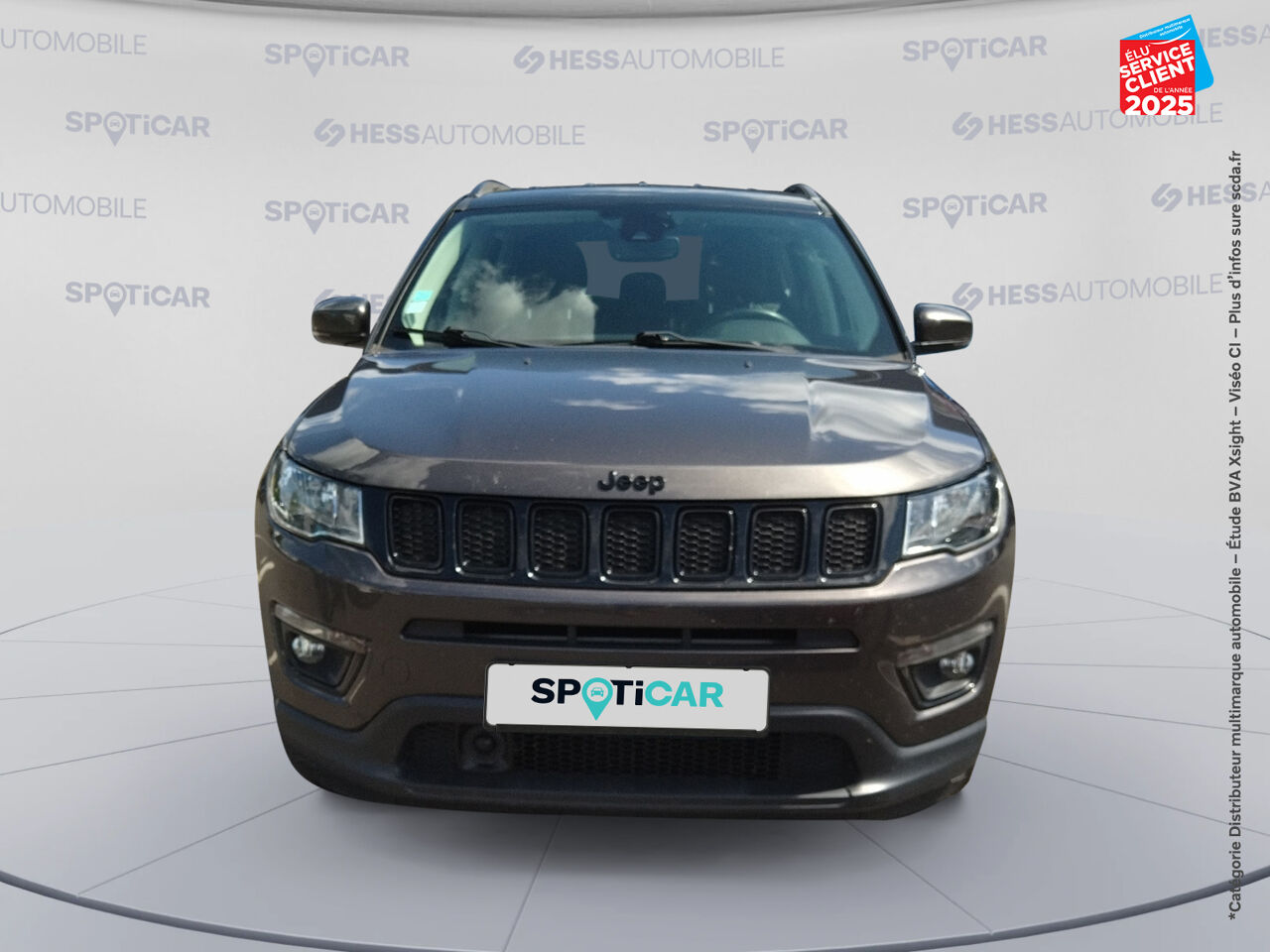 Véhicule d'occasion JEEP COMPASS 1.4 MULTIAIR II 140CH BROOKLYN EDITION 4X2 GPS CAMERA ATTELAGE chez Peugeot Charleville
