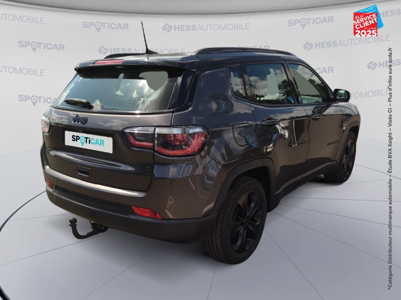 Véhicule d'occasion JEEP COMPASS 1.4 MULTIAIR II 140CH BROOKLYN EDITION 4X2 GPS CAMERA ATTELAGE chez Peugeot Charleville