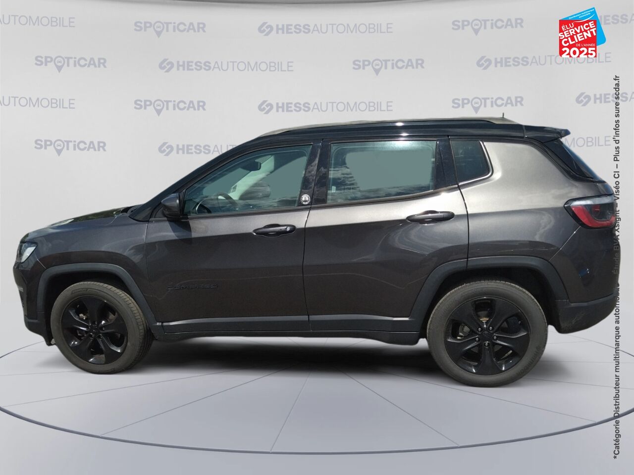 Véhicule d'occasion JEEP COMPASS 1.4 MULTIAIR II 140CH BROOKLYN EDITION 4X2 GPS CAMERA ATTELAGE chez Peugeot Charleville