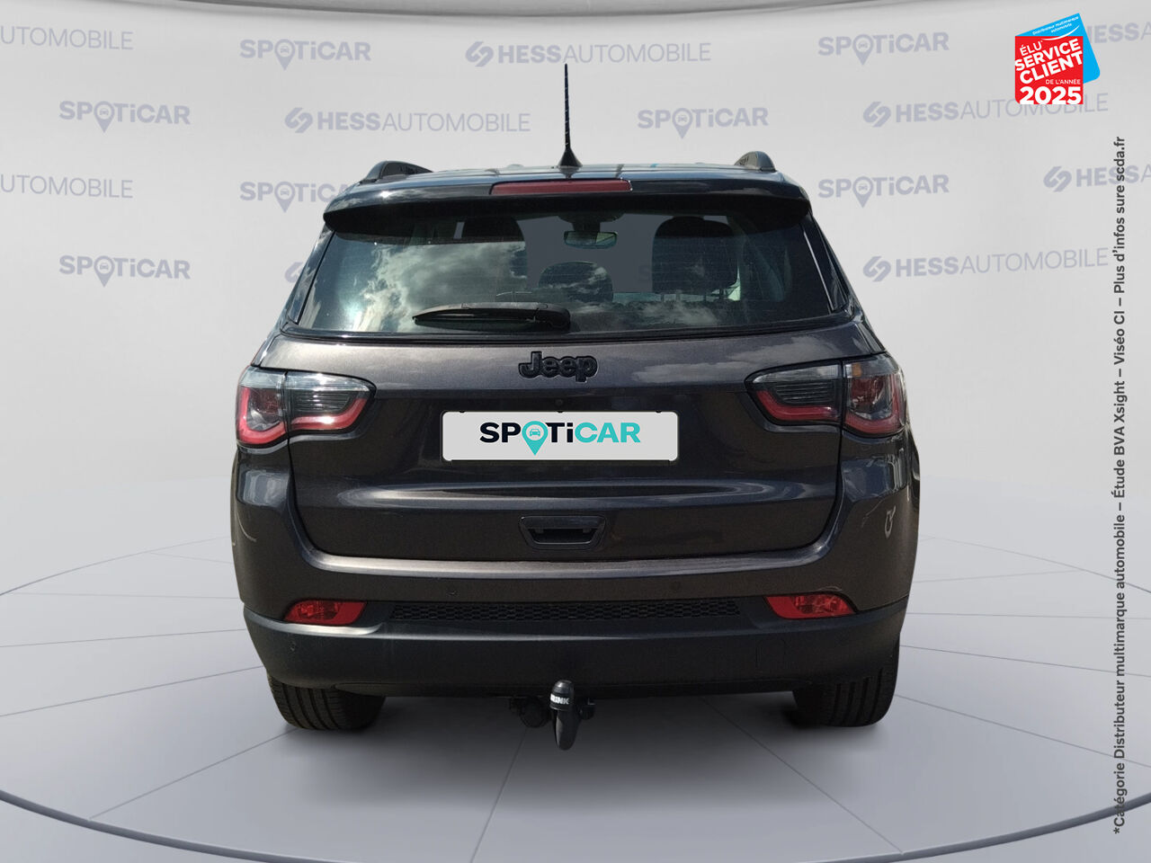 Véhicule d'occasion JEEP COMPASS 1.4 MULTIAIR II 140CH BROOKLYN EDITION 4X2 GPS CAMERA ATTELAGE chez Peugeot Charleville