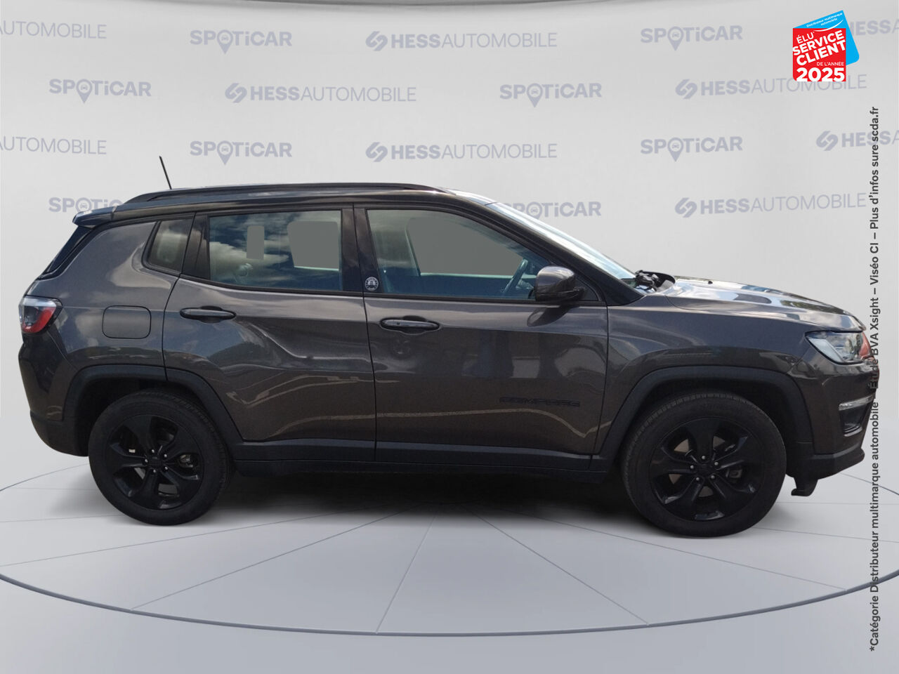 Véhicule d'occasion JEEP COMPASS 1.4 MULTIAIR II 140CH BROOKLYN EDITION 4X2 GPS CAMERA ATTELAGE chez Peugeot Charleville