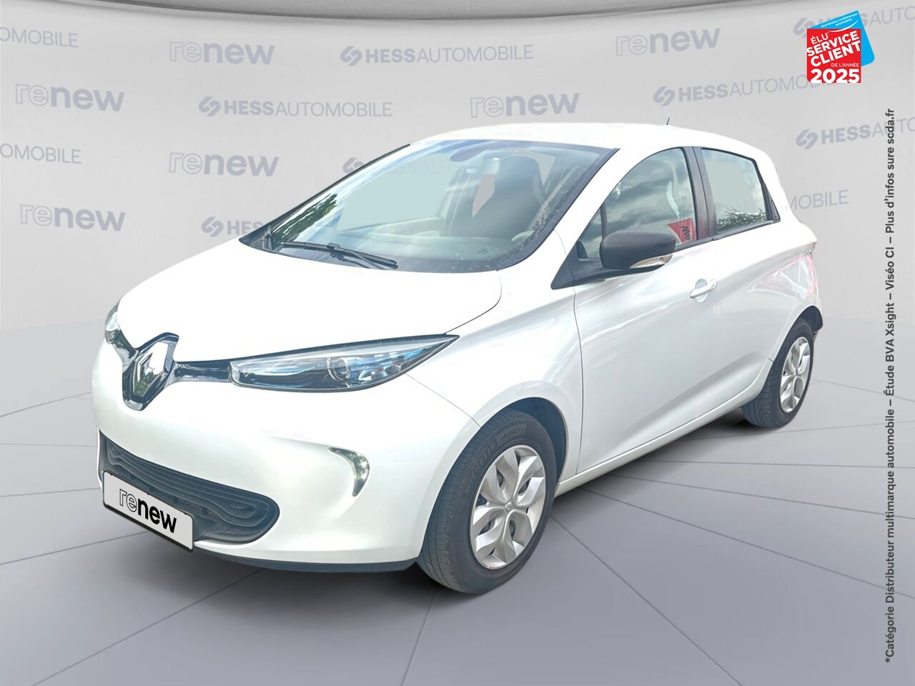 Véhicule d'occasion RENAULT ZOE LIFE CHARGE NORMALE R90 MY19 chez Renault Sélestat