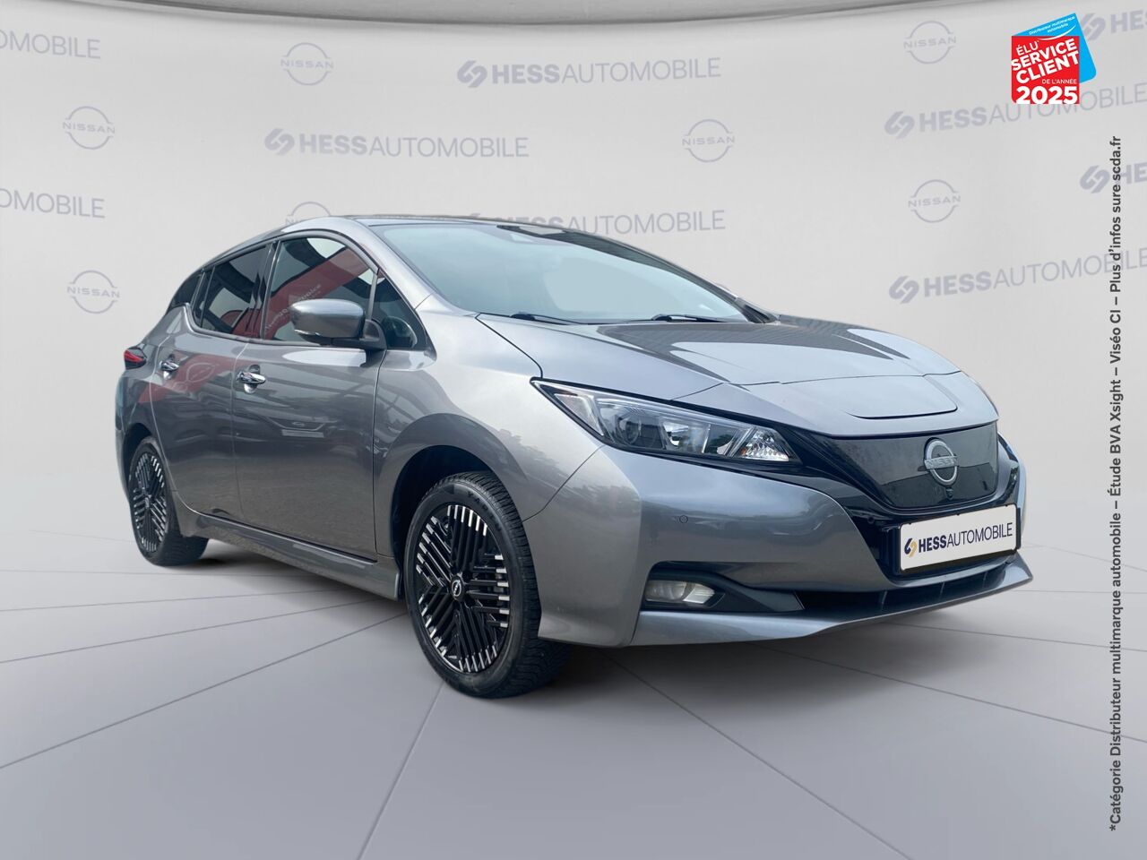 Véhicule d'occasion NISSAN LEAF 217CH E+ 62KWH N-CONNECTA 22 SIEGES CHAUF GPS chez Nissan Dijon