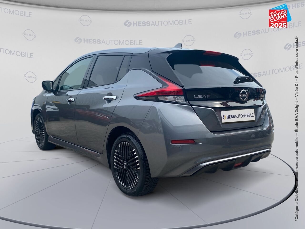 Véhicule d'occasion NISSAN LEAF 217CH E+ 62KWH N-CONNECTA 22 SIEGES CHAUF GPS chez Nissan Dijon