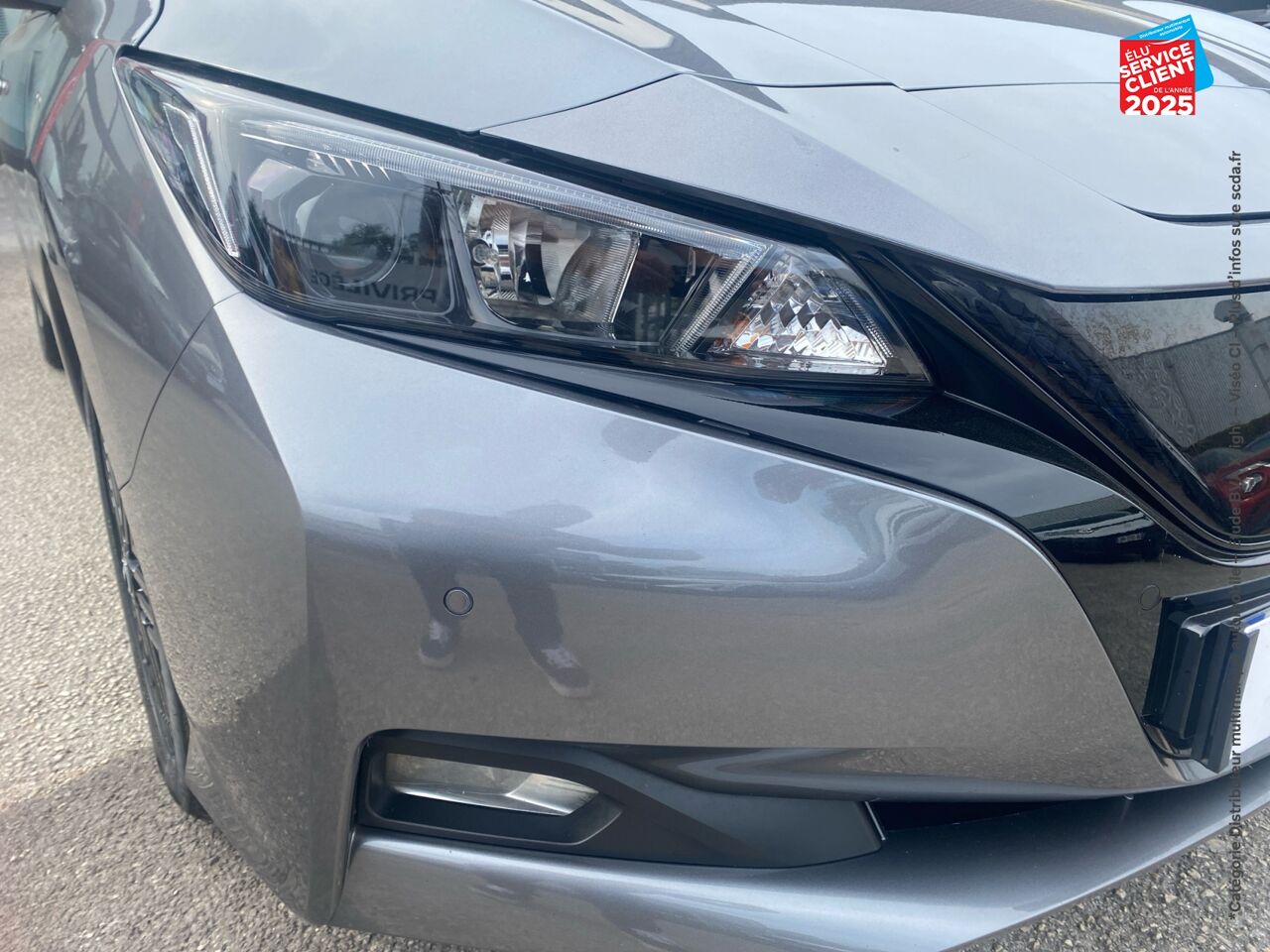 Véhicule d'occasion NISSAN LEAF 217CH E+ 62KWH N-CONNECTA 22 SIEGES CHAUF GPS chez Nissan Dijon