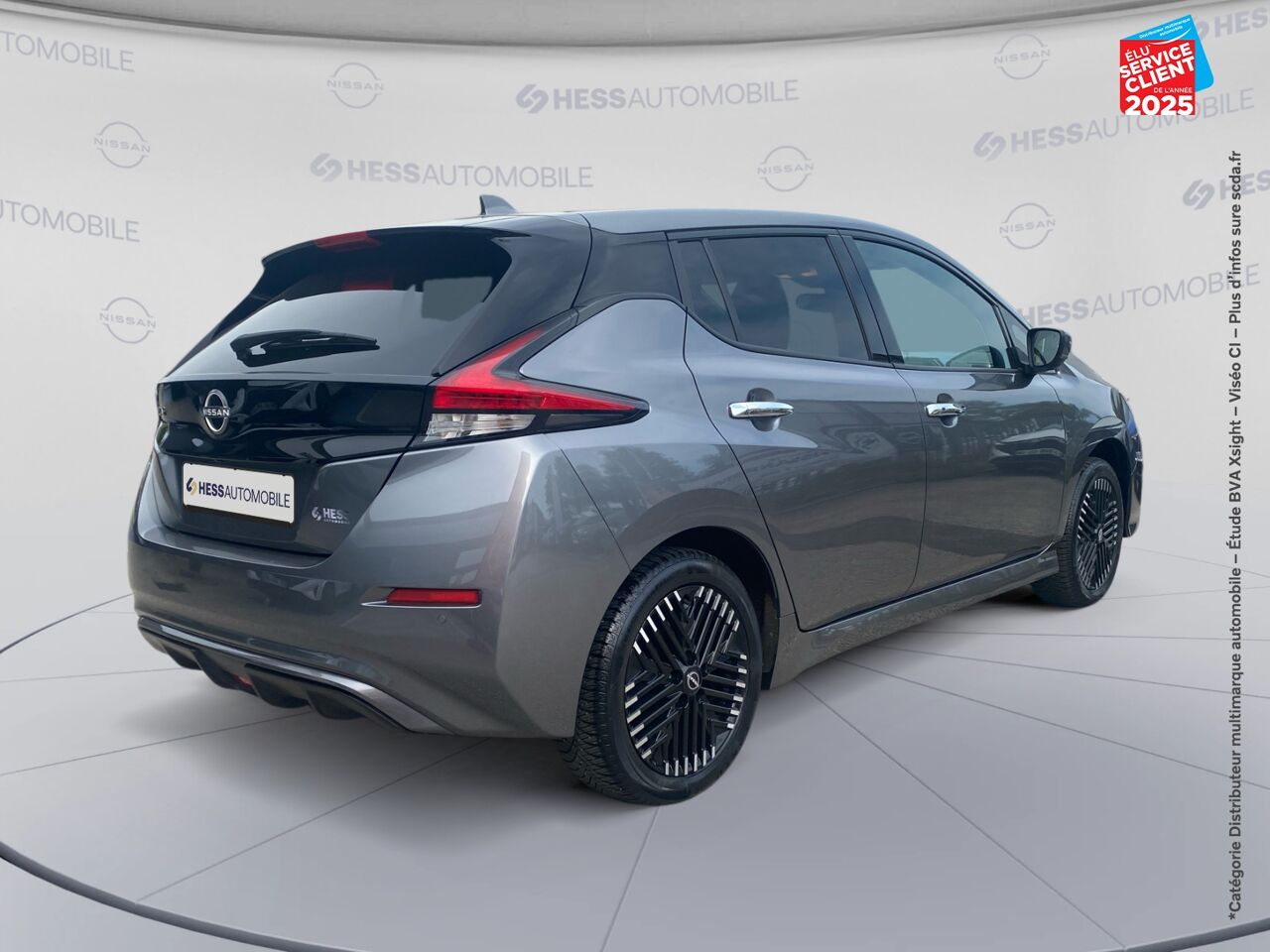 Véhicule d'occasion NISSAN LEAF 217CH E+ 62KWH N-CONNECTA 22 SIEGES CHAUF GPS chez Nissan Dijon