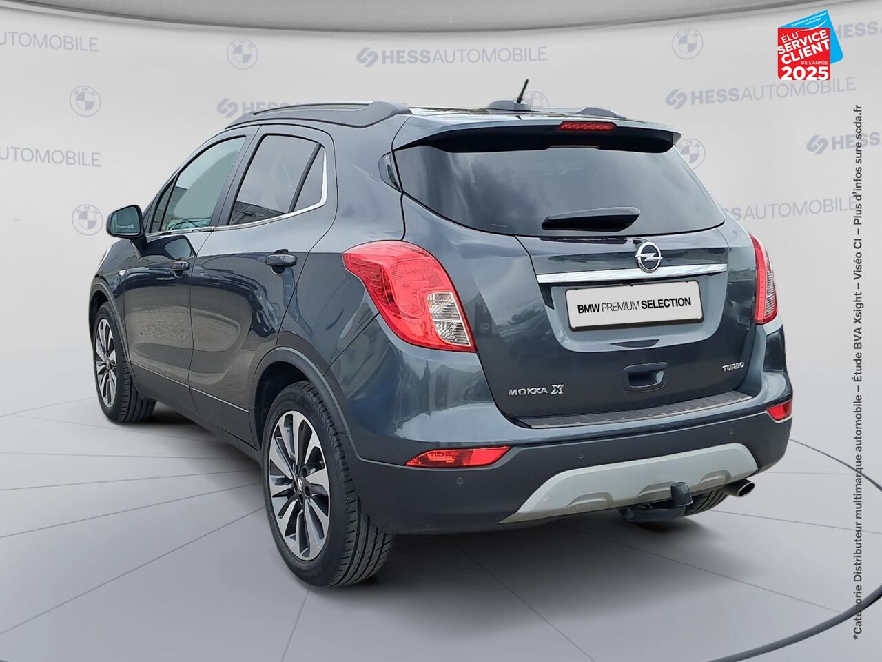 Véhicule d'occasion OPEL MOKKA X 1.4 TURBO 140 ELITE 4X2 EURO6D-T TPANO SIEGES CHAUF/CUIR CAMERA ATTELAGE BOSE chez Opel Dijon