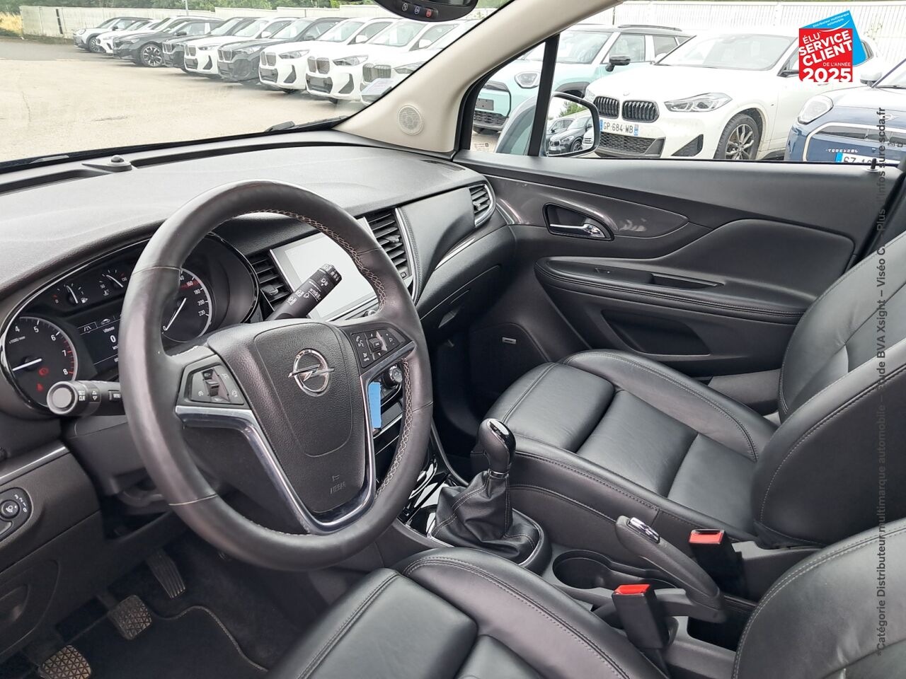 Véhicule d'occasion OPEL MOKKA X 1.4 TURBO 140 ELITE 4X2 EURO6D-T TPANO SIEGES CHAUF/CUIR CAMERA ATTELAGE BOSE chez Opel Dijon