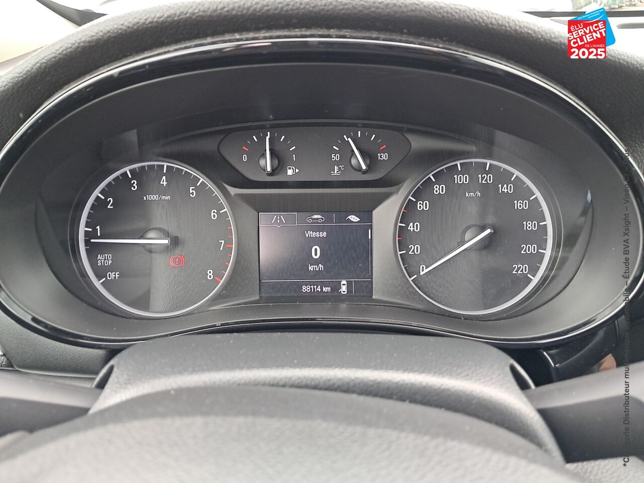 Véhicule d'occasion OPEL MOKKA X 1.4 TURBO 140 ELITE 4X2 EURO6D-T TPANO SIEGES CHAUF/CUIR CAMERA ATTELAGE BOSE chez Opel Dijon