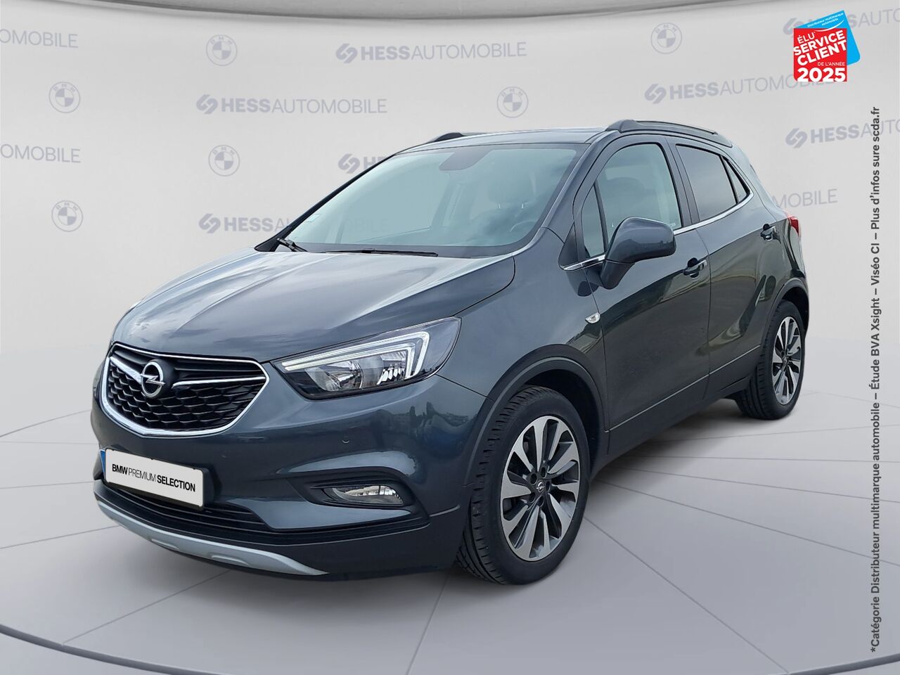 Véhicule d'occasion OPEL MOKKA X 1.4 TURBO 140 ELITE 4X2 EURO6D-T TPANO SIEGES CHAUF/CUIR CAMERA ATTELAGE BOSE chez Opel Dijon