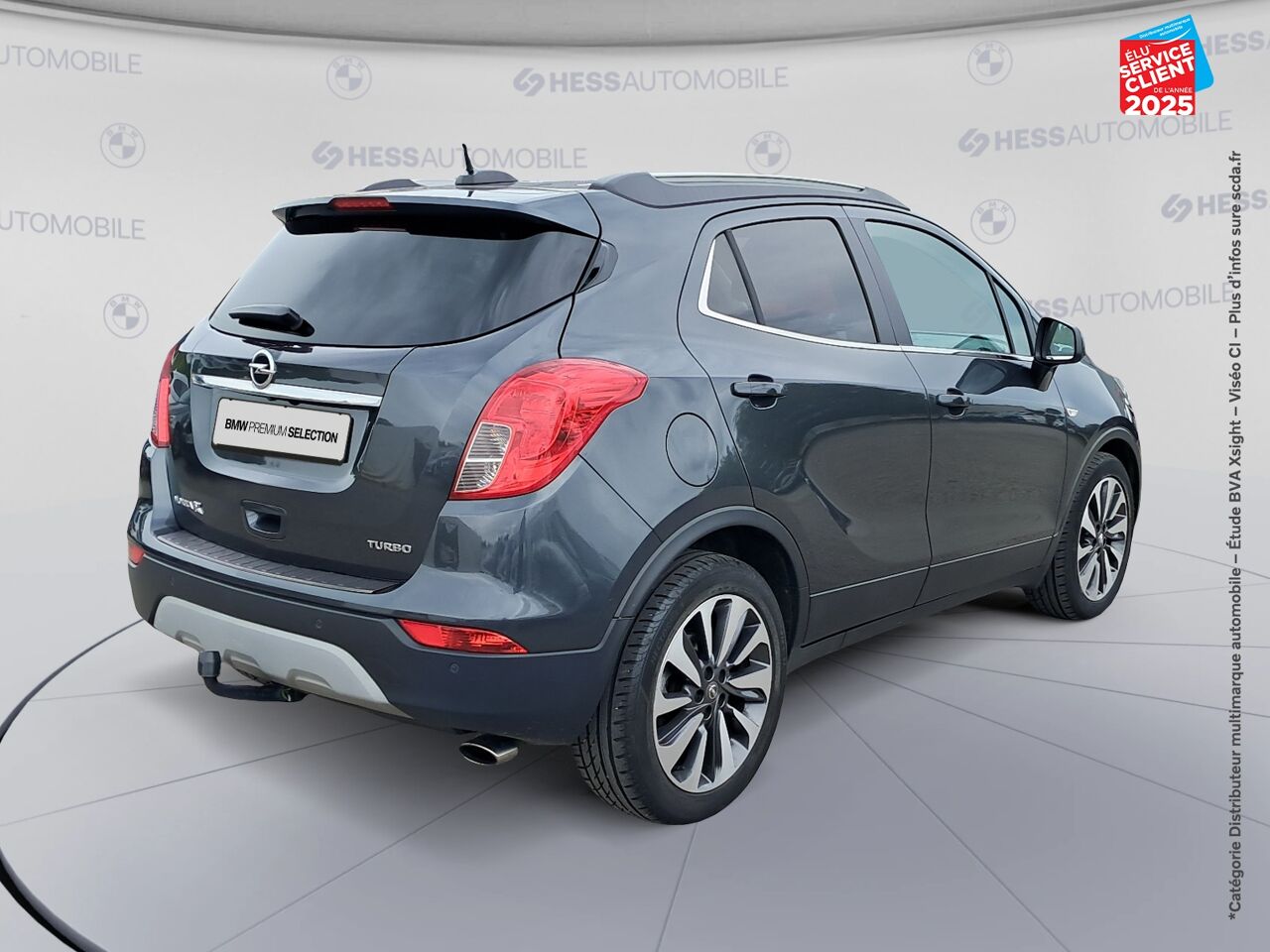 Véhicule d'occasion OPEL MOKKA X 1.4 TURBO 140 ELITE 4X2 EURO6D-T TPANO SIEGES CHAUF/CUIR CAMERA ATTELAGE BOSE chez Opel Dijon