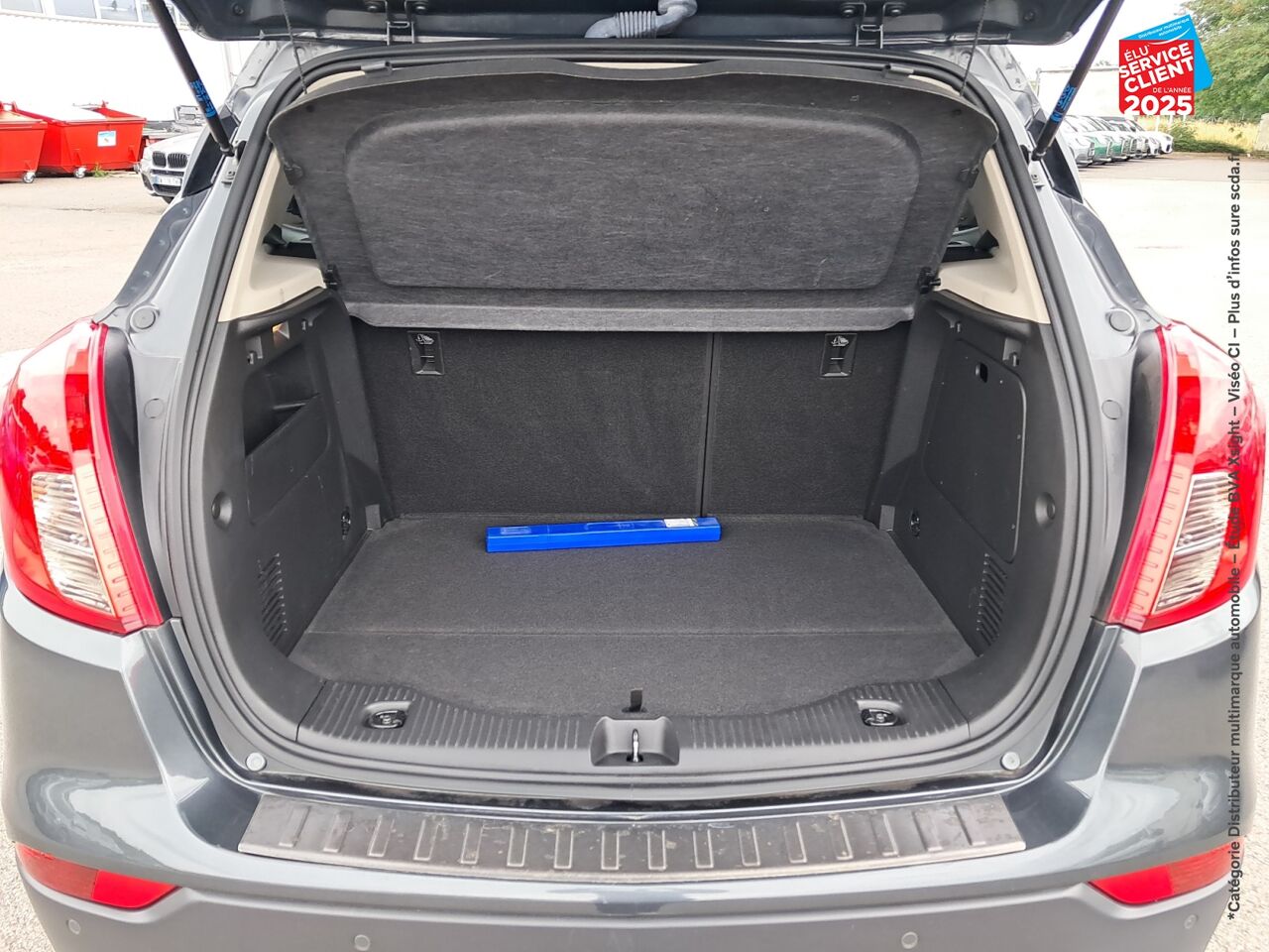 Véhicule d'occasion OPEL MOKKA X 1.4 TURBO 140 ELITE 4X2 EURO6D-T TPANO SIEGES CHAUF/CUIR CAMERA ATTELAGE BOSE chez Opel Dijon