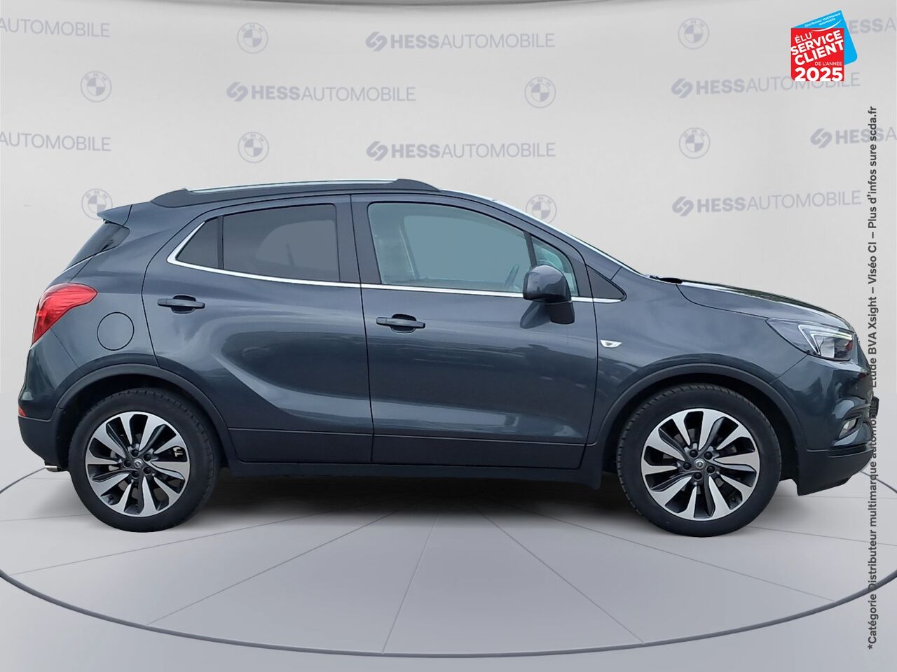 Véhicule d'occasion OPEL MOKKA X 1.4 TURBO 140 ELITE 4X2 EURO6D-T TPANO SIEGES CHAUF/CUIR CAMERA ATTELAGE BOSE chez Opel Dijon