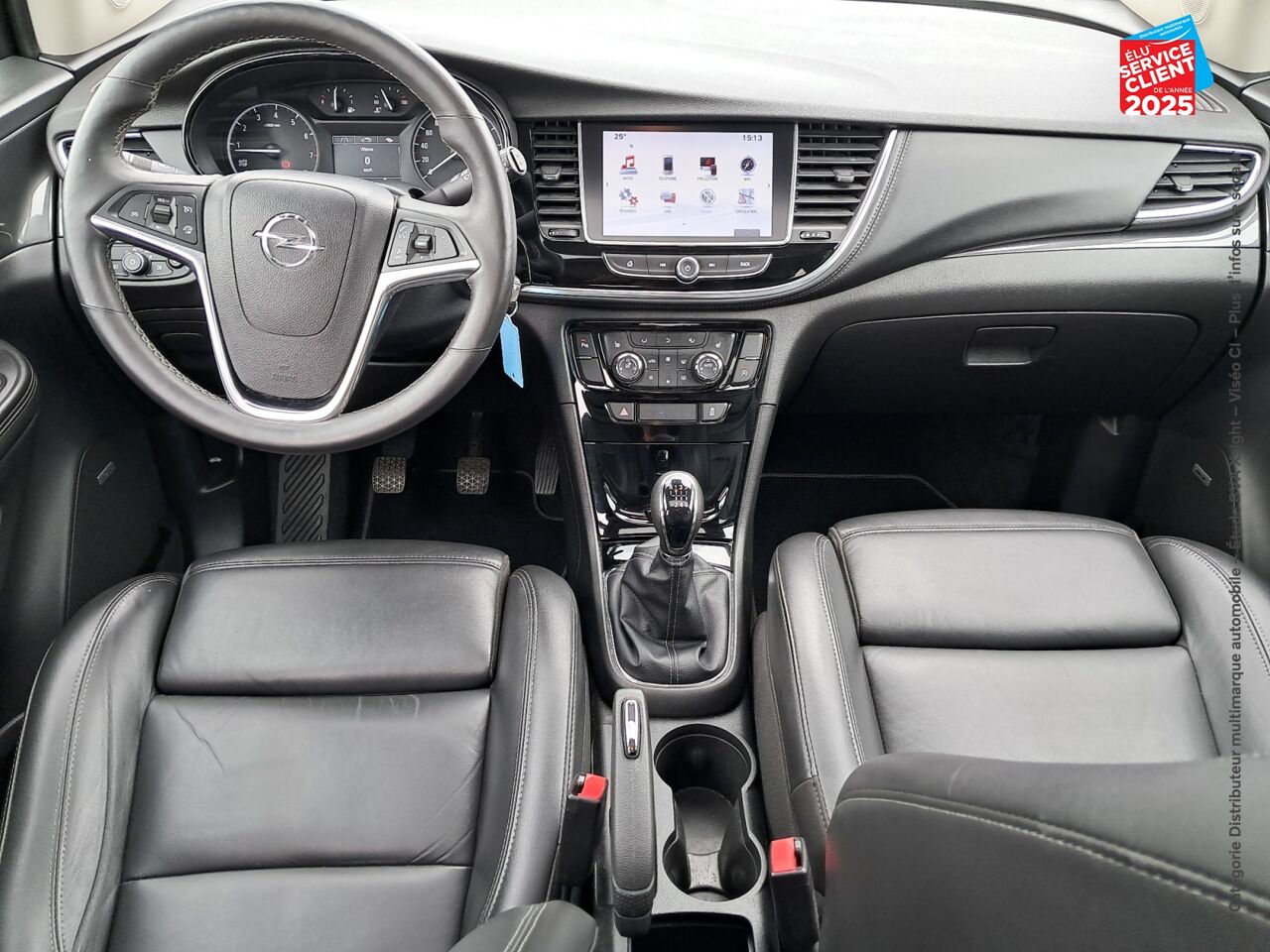 Véhicule d'occasion OPEL MOKKA X 1.4 TURBO 140 ELITE 4X2 EURO6D-T TPANO SIEGES CHAUF/CUIR CAMERA ATTELAGE BOSE chez Opel Dijon
