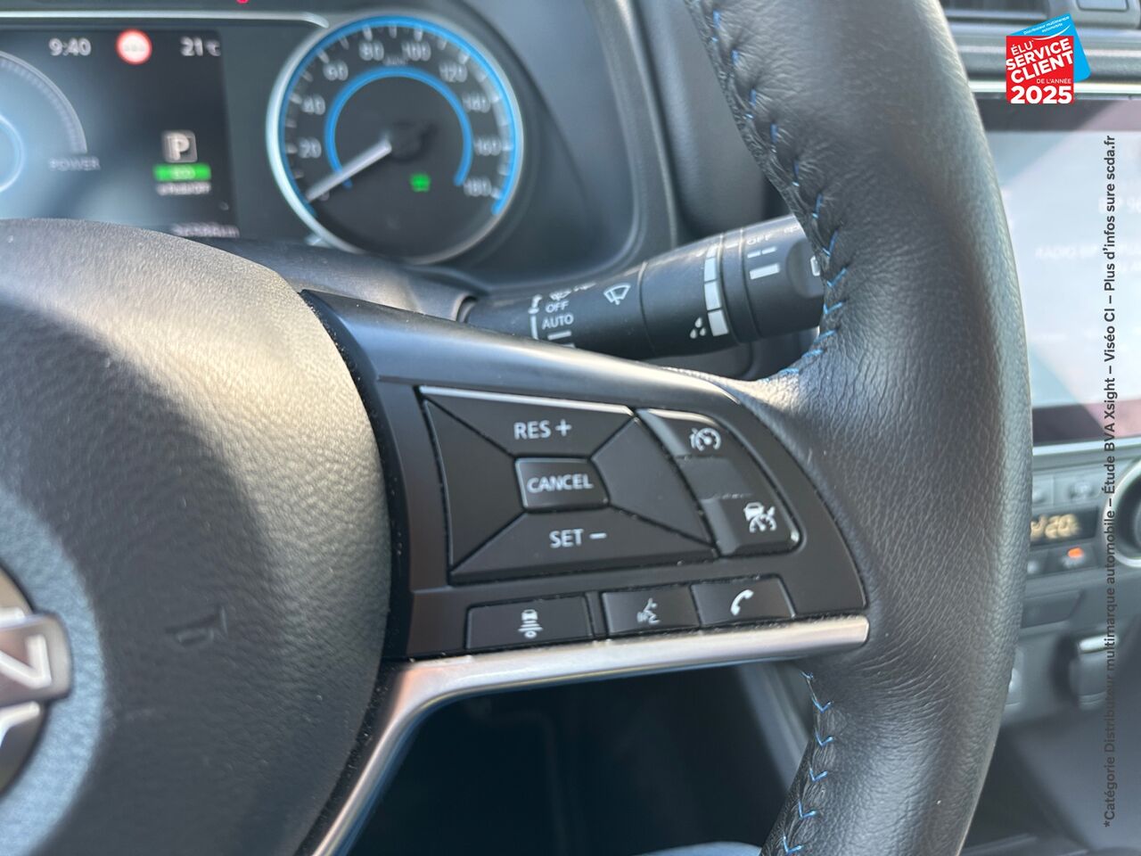 Véhicule d'occasion NISSAN LEAF 150CH 40KWH ACENTA 22 chez Nissan Montbéliard