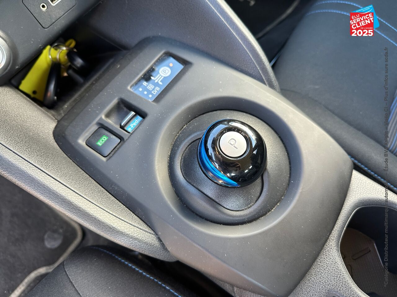 Véhicule d'occasion NISSAN LEAF 150CH 40KWH ACENTA 22 chez Nissan Montbéliard
