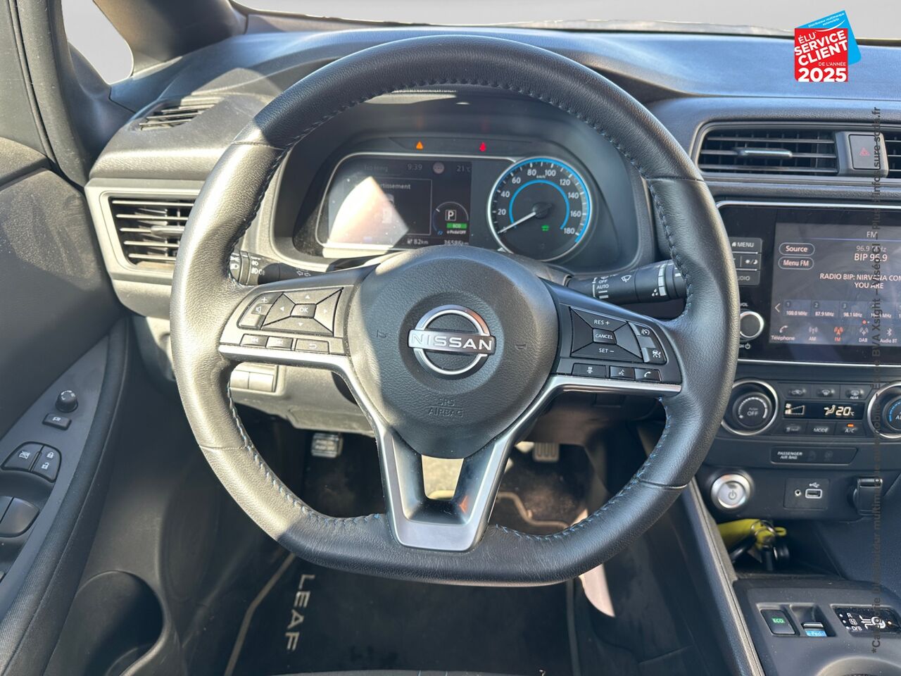 Véhicule d'occasion NISSAN LEAF 150CH 40KWH ACENTA 22 chez Nissan Montbéliard