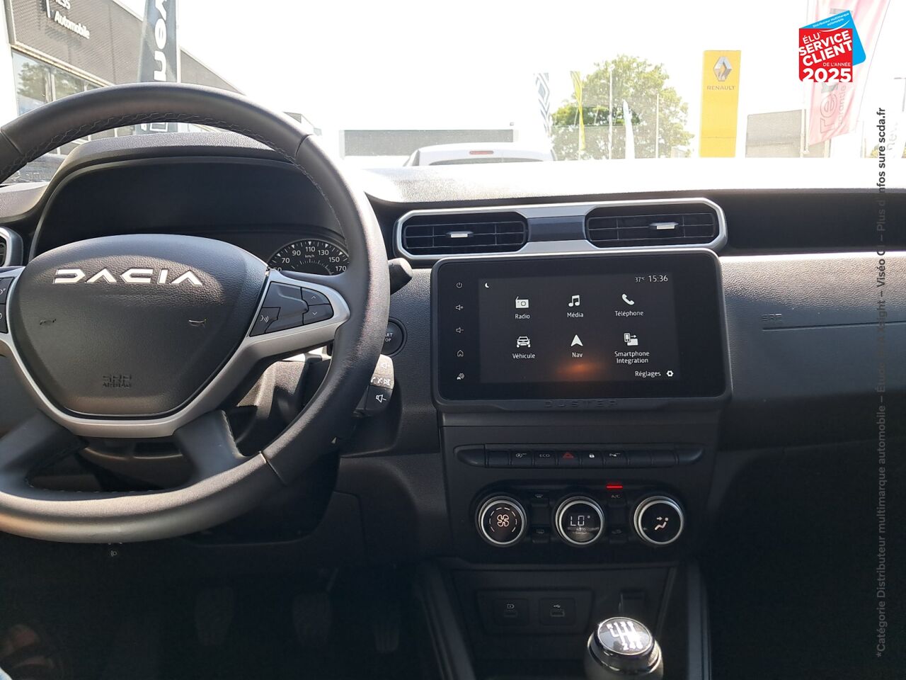 Véhicule d'occasion DACIA DUSTER 1.5 BLUE DCI 115CH JOURNEY 4X2 chez Renault Colmar