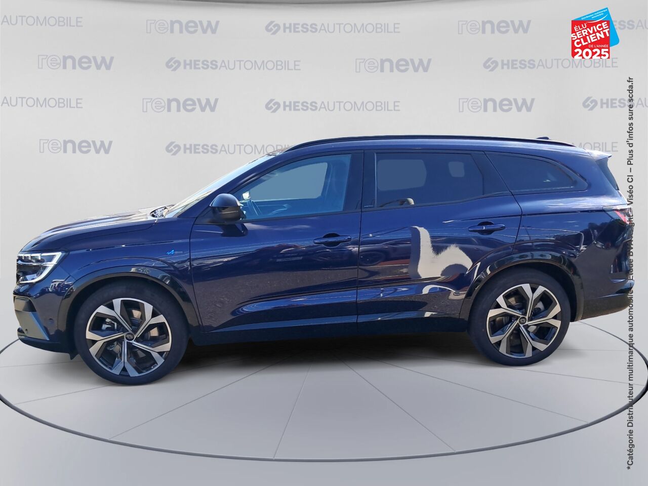 Véhicule d'occasion RENAULT ESPACE 1.2 E-TECH FULL HYBRID 200CH ESPRIT ALPINE GPS CAMERA chez Renault Colmar